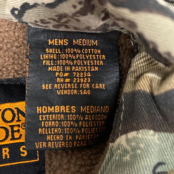 Canyon Guide Outfitters Men Camo Button Shirt Jacket Size Medium B355 -6 - Picture 7 of 16